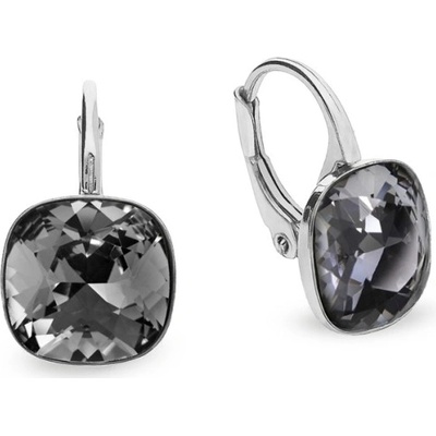 Spark Swarovski Elements čtverec Barete KA447010SN Silver Night