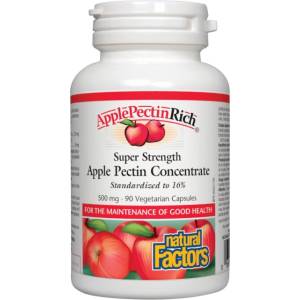 Natural Factors Apple Pectin Concentrate 500 mg [90 капсули]
