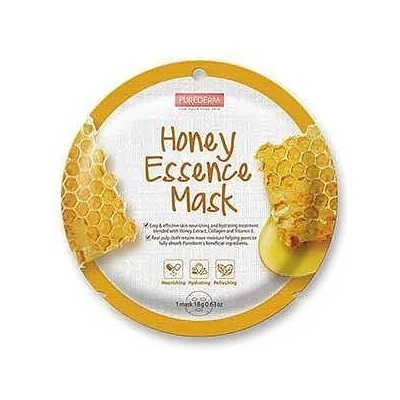 Purederm Колагенова маска за лице с мед PUREDERM Honey Collagen Mask 18 ml