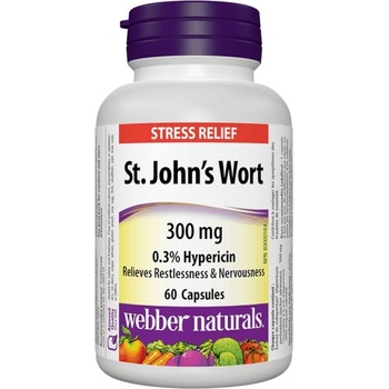 Image 1 of Webber Naturals St. Johns Wort 300 mg [60 капсули]