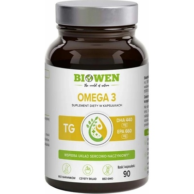 Biowen Omega 3 90 kapsúl