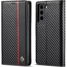 Púzdro Forcell IMEEKE CARBON Samsung Galaxy S21 Plus 5G čierne