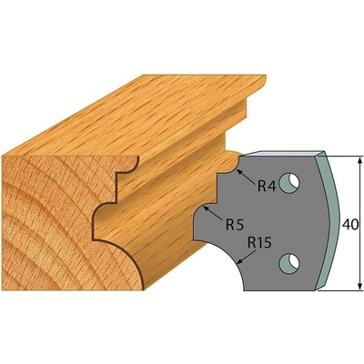 IGM Professional IGM Profil 129 - pár obmedzovačov 40x4mm SP F027-129