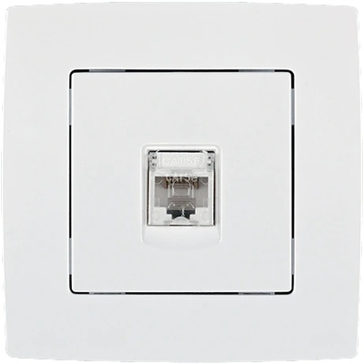 ELMARK City КОМПЮТЪРЕН КОНТАКТ rj45 cat5e БЯЛ (190281)