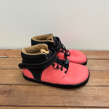 Pegres kožené barefoot BF56 lososová