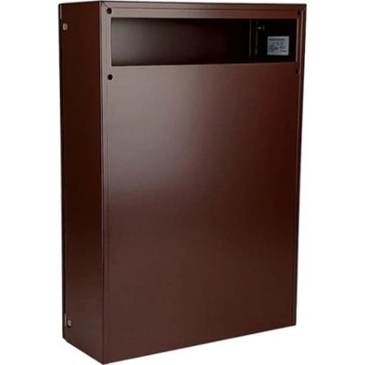 DOLS C-050 RAL8017 - telo poštovej schránky pre sendvičovú montáž, hnedé