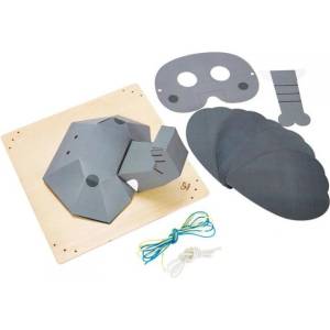 Hape Творчески комплект, Hape, Направи си сам картина и маска, Слонче
