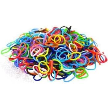 Loom Bands gumičky 200ks - barevný neonový mix