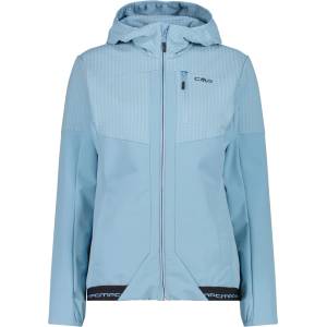 CMP Дамско софтшел яке CMP Women's Jacket Fix Hood 36M1116 Softshell jacket - Cool Blue - размер 34 (EU) (103-3052-0311)