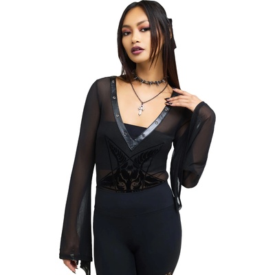 KILLSTAR дамско боди KILLSTAR - Mephistar - Черно - KSRA012031