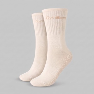 GymBeam Чорапи за пилатес Beige M
