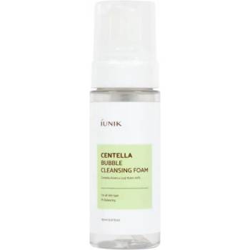 IUNIK Centella Bubble Cleansing Foam, успокояваща почистваща пяна за лице с азиатска центела (8809429956897)