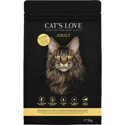 Cat's Love Adult drůbeží 2 kg