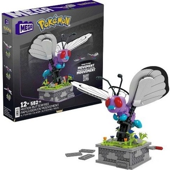 Mattel Pokémon Mega Construx Construction Set MOTION BUTTERFREE 22 cm