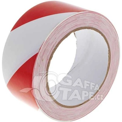 Stairville Heavy Bezpečnostní výstražná lepící páska PVC červeno-bílá 33 m – Zboží Dáma