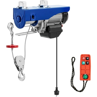 MSW Kladkostroj - 1350 W - 800 kg - 12 m - s dálkovým ovládáním MSW-PROLIFTOR-800NW