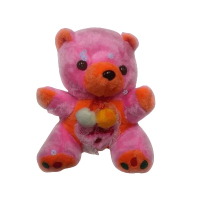 Плюшено мече с топки музикално 080