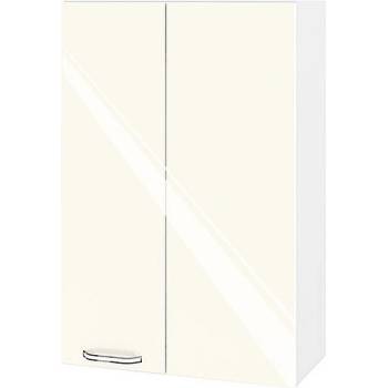 Image 1 of ИРИМ Висок ъглов горен кухненски шкаф Сити БФ-Крийм гланц-11-122 60/30/90 см