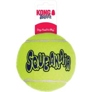 KONG Squeaker Tennis Air Ball Small - Тенис топка за кучета с пискюл 5 см. 3 броя