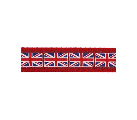 Red Dingo Vodítko přep. Union Jack Flag