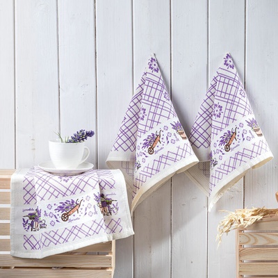 DecoDoma LEVANDULE 40 x 60 cm 3 ks – Zboží Dáma