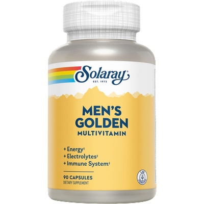 SOLARAY Men's Golden Vitamins - 90 капсули
