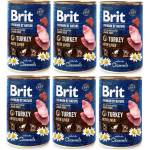 Brit Premium by Nature Junior Пуйка с черен дроб 6x400г