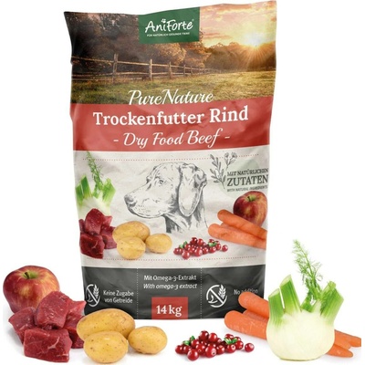 AniForte Vysoce kvalitní prémiové Hovězí s bramborem 14 kg