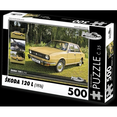 Retro-Auta Škoda 120 L 1976 500 dílků