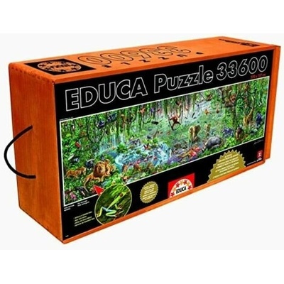Educa Дивият живот - пъзел 33600 части (edu16066)