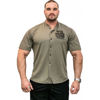 Nebbia HardCore košile 304 khaki