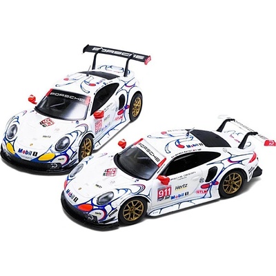Spark Porsche 911 RSR Porsche GT Team Petit Le Mans 2018 911 912 Model 1:64