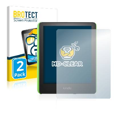 2x BROTECT Displayschutz-Folie pro Amazon Kindle Paperwhite Kids 2021 (2x čirá ochranná fólie BROTECT pro Amazon Kindle Paperwhite Kids 2021)