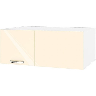 ИРИМ Горен ъглов кухненски шкаф Сити БФ-Бежово гланц-05-113 90 см