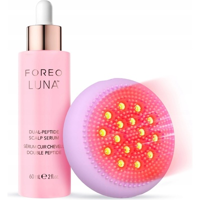FOREO LUNA 4 Hair & Sada s Duálním Peptidovým Sérem na Vlasovou Pokožku