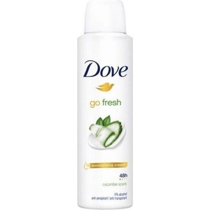 Dove GO FRESH Дамски део спрей, краставица и зелен чай 150 мл (dove-deo-krastavica)