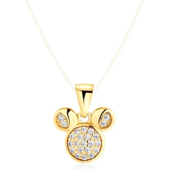 Image 1 of SAVICKI Висулка мишле Savicki: позлатено сребро, цирконий