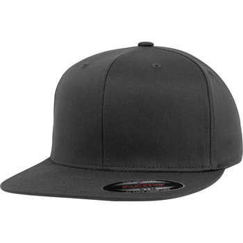 Urban Classics Шапка с козирка в тъмносиво Flexfit Flat Visor UB-6277FV-00094 - Тъмносив, размер S/M