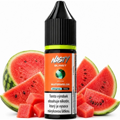 Nasty BURST Watermelon 10 ml 20 mg