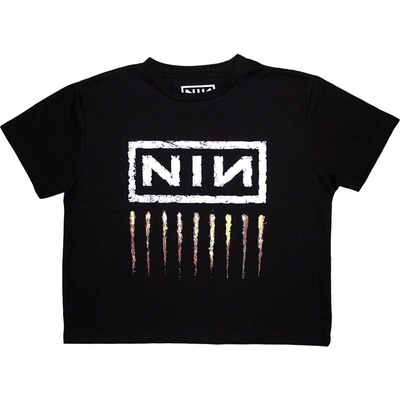 Nine Inch Nails Downward Spiral Black M Дамски Риза (NINCT04LB02)