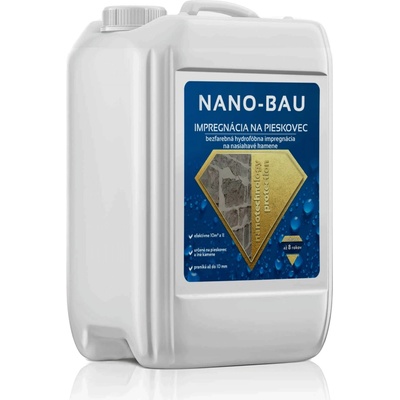 NANO BAU Nano-BAU Nano Impregnácia pieskovca, vápenec, umelý kameň Objem:: 20L