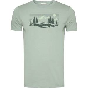 GreenBomb Мъжка тениска Greenbomb Bike Mountain Pines Guide T-Shirt - Soft Sage - размер XXL (216-8905-0115)