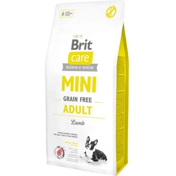 Brit Care Мини Беззернести Възрастни Агнешко 7 кг