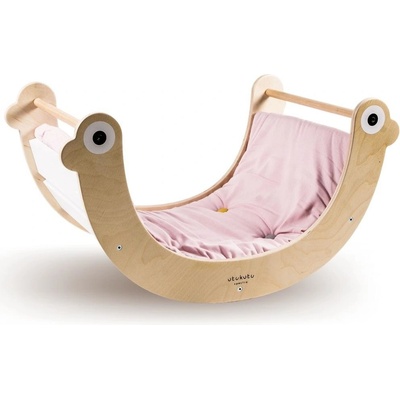 Utukutu Spectra měkoučko růžová/Pastel knoflíčky
