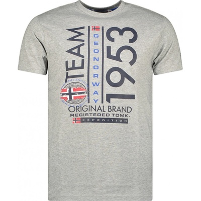 Geographical Norway tričko pánské JULTIME men šedá – Hledejceny.cz