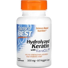 Doctor's Best Hydrolyzovaný Keratin 500 60 kapslí