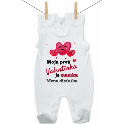 Boodyy Dupačky Moja prvá Valentínka je mamka
