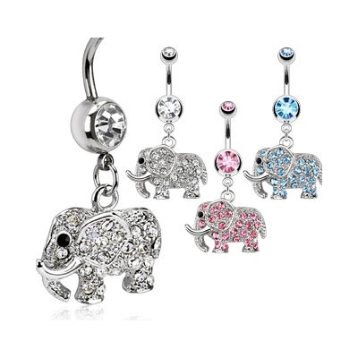Marre piercing do pupíku slon HWNSX7669