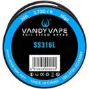 Vandy Vape SS316 odporový drôt 28GA 9m