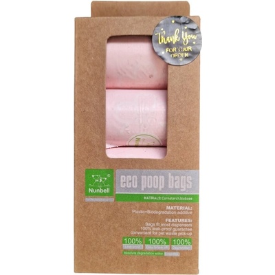 Nunbell Eco Poop Bags биоразградими торбички 4 броя